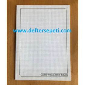 Bayındır 24x34 40 Yaprak Giden Evrak Defteri