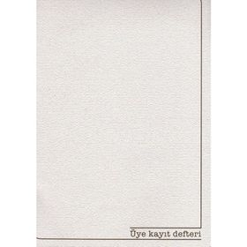 Bayındır 24x34 40 Yaprak Üye Kayıt Defteri
