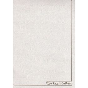 Bayındır 24x34 40 Yaprak Üye Kayıt Defteri