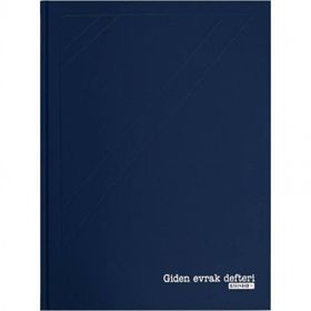 Bayındır 24x34 72 Yaprak Giden Evrak Defteri