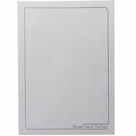 Bayındır 36.01.027.010 24x34 cm 40 Yaprak Evrak Kayıt Defteri