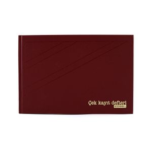 Bayındır 36.02.027.005 17x24 cm 48 Yaprak Çek Kayıt Defteri