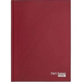 Bayındır 36.04.027.039 20x28 cm 180 Yaprak Dik Cari Hesap Defteri
