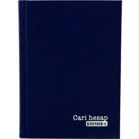 Bayındır 36.04.027.047 12x17 cm 160 Yaprak Cari Hesap Defteri