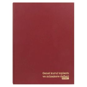 Bayındır 72 Yaprak Genel Kurul Toplantı Ve Müzakere Defteri