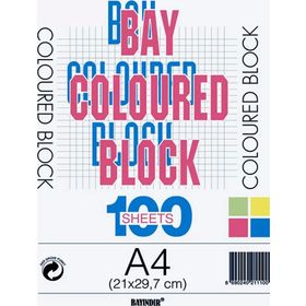 Bayındır A4 Çizgili 100 Yaprak 4 Renk Klasör Yedeği