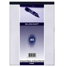 Bayındır BYBN0112 Ciltli Düz A5 36 Yaprak Bloknot