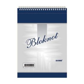 Bayındır BYNS0073 Spiralli Çizgili A4 80 Yaprak Bloknot
