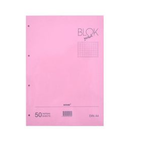 Bayındır Pembe A4 50 Yaprak Kareli Kolej Yedeği