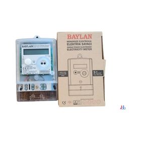 Baylan BM.13 Monofaze Dijital Elektrik Sayacı