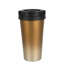 Baylar Kaliteli Çift Katman Paslanmaz Çelik 500 ml Gold Termos Bardak