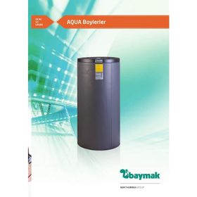 Baymak 400 lt Çift Serpantin Aqua Boyler