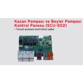 Baymak Lectus Kazan Pompası Ve Boyler Pompası Kontrol Panosu