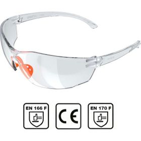 Baymax S-1100 Quattro Şeffaf Koruyucu Gözlük