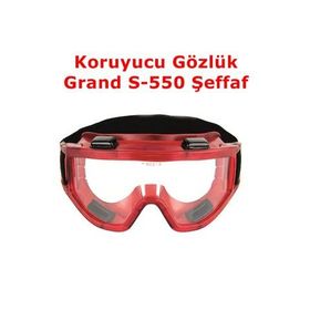 Baymax S-550 Şeffaf Grand Koruyucu Gözlük
