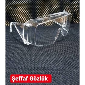 Baymax Şeffaf Koruyucu Gözlük