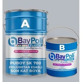 Baypoli RAL9017 SK 700 Puboy Poliüretan 20 kg Son Kat Boya