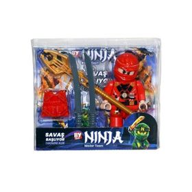 Bayraktar Küçük Ninja Kırmızı Oyun Seti