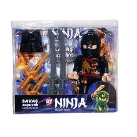 Bayraktar Küçük Ninja Siyah Oyun Seti