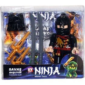 Bayraktar Küçük Ninja Siyah Oyun Seti