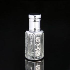 Bayramdan ERB113-B 3 ml Silver Rollon Cam Parfüm Şişesi