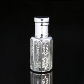 Bayramdan ERB113-B 3 ml Silver Rollon Cam Parfüm Şişesi