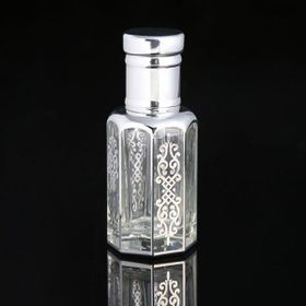 Bayramdan ERB113-B 6 ml Silver Stick Cam Parfüm Şişesi
