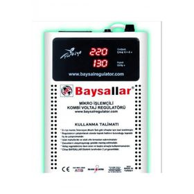 Baysallar 1000 VA Dijital Kombi Regülatörü