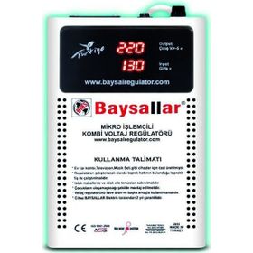Baysallar 500 Va Mikro İşlemcili Kombi Voltaj Regülatörü