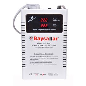 Baysallar 500 Va Mikro İşlemcili Kombi Voltaj Regülatörü
