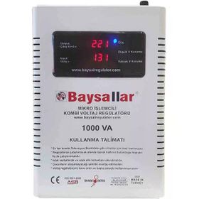 Baysallar Mikro İşlemcili Kombi 1000VA Voltaj Regülatörü