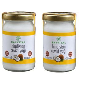 Bayvital 2x100 ml Hindistan Cevizi Yağı