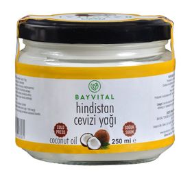 Bayvital Soğuk Sıkım 250 ml Hindistan Cevizi Yağı