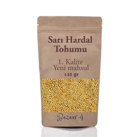 Bazaar 4 145 gr Sarı Hardal Tohumu