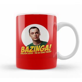 Bazinga The Big Bang Theory Porselen Kupa Bardak