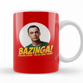 Bazinga The Big Bang Theory Porselen Kupa Bardak