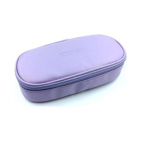 Bback 5796479 N:323 Suni Deri Oval Lila Kalem Kutusu