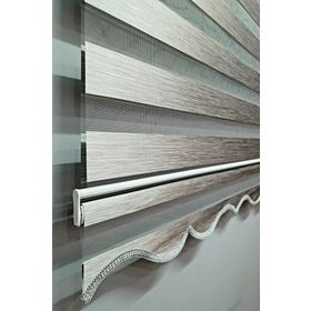 BBB Bambu MZ495 Gri Zebra - 90 x 200 cm Stor Perde
