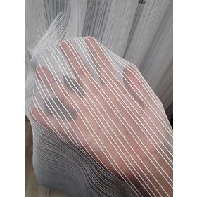 BBB ET3001 Zincir İp Çizgili Modern 1-2.5 Pileli 150x260 cm Tül Perde