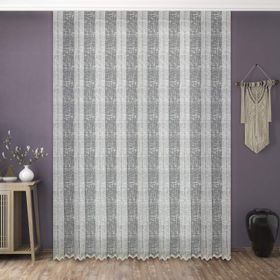 BBB ET3001 Zincir İp Çizgili Modern 120x260 cm Tül Perde
