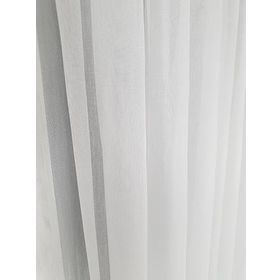 BBB ET3010 Kendinden Desenli Ekru 1-2.5 Pileli 310x260 cm Tül Perde