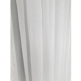 BBB ET3010 Kendinden Desenli Ekru 1-3 Pileli 440x260 cm Tül perde