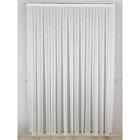 BBB ET3011 Zırh Zemin Düz Ekru 1-2.5 Pileli 140x260 cm Tül Perde