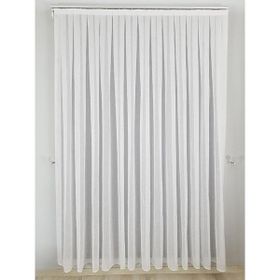 BBB ET3014 Naturel Keten Ekru 1-3 Pileli 150x260 cm Tül Perde