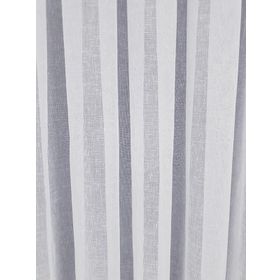 BBB ET3015 Naturel Keten Beyaz 1-2.5 Pileli 110x260 cm Tül Perde