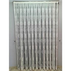 BBB ET3015 Naturel Keten Beyaz 1-2.5 Pileli 190x260 cm Tül Perde