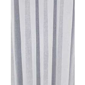 BBB ET3015 Naturel Keten Beyaz 1-3 Pileli 310x260 cm Tül Perde