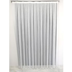 BBB ET3015 Naturel Keten Beyaz 1-3 Pileli 350x260 cm Tül Perde