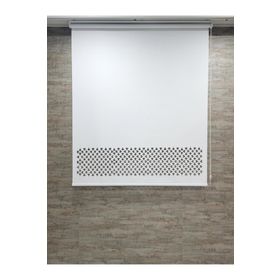 BBB ML100 Desenli Lazer Kesim Kalın Kumaşlı Beyaz 90 x 260 cm Stor Perde