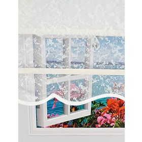 Bbb MT3048 Çift Mekanizmalı Bulut Desenli 190x260 cm Tül Stor Perde